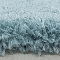 Pearl Soft Hoogpolig Vloerkleed Blauw - 200x290 CM