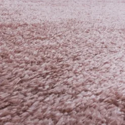 Pearl Soft Hoogpolig Vloerkleed Roze - 140x200 CM