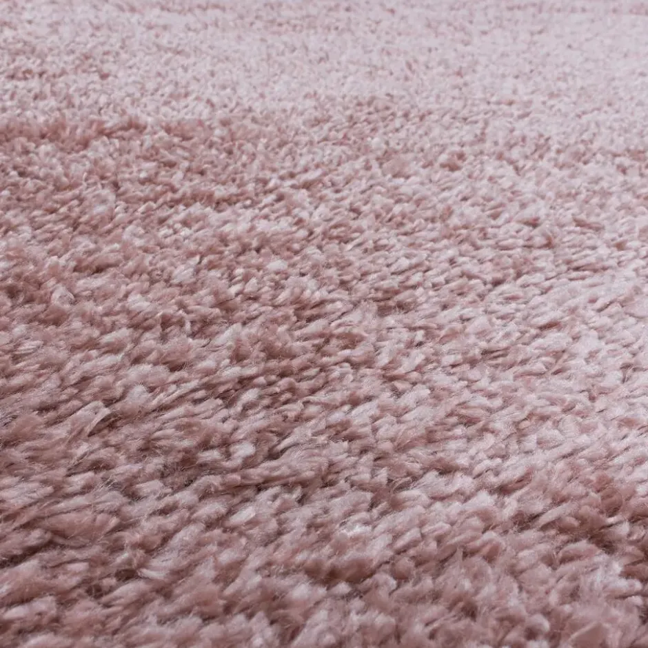 Pearl Soft Hoogpolig Vloerkleed Roze - 140x200 CM