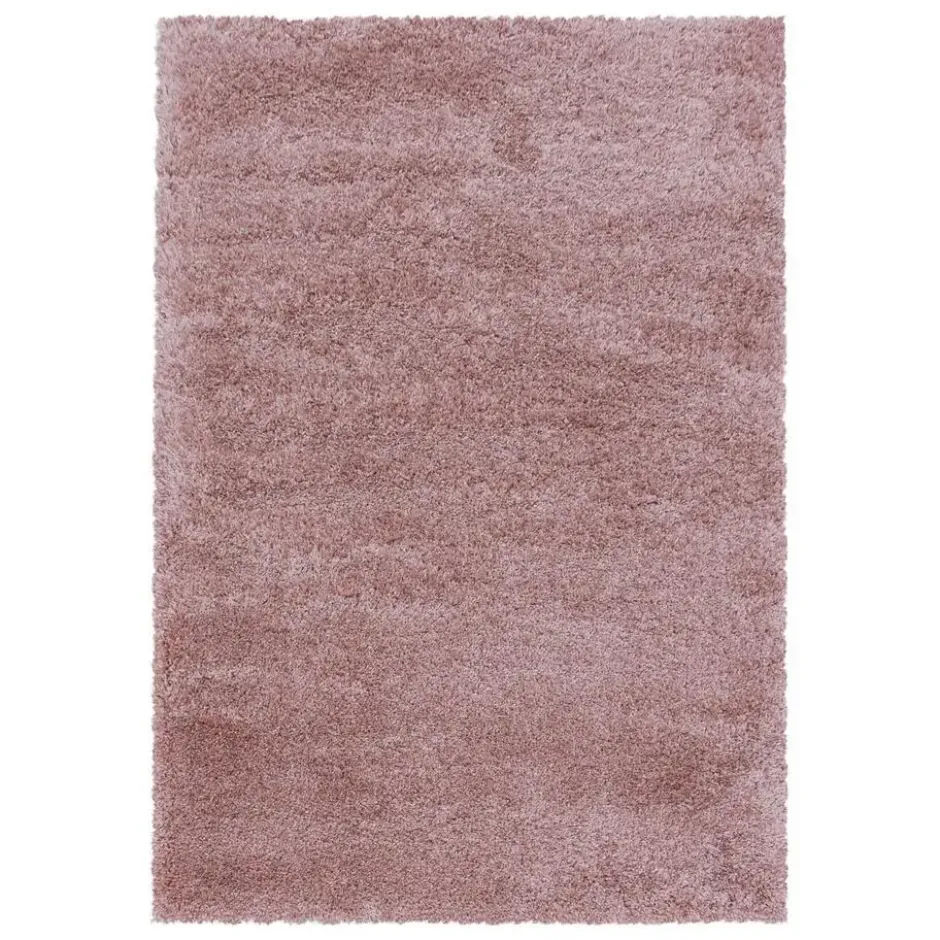 Pearl Soft Hoogpolig Vloerkleed Roze - 160x230 CM