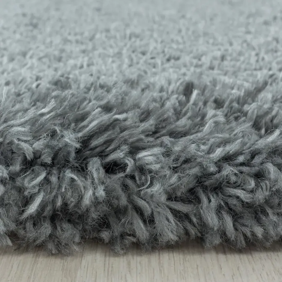Pearl Soft Hoogpolig Vloerkleed Lichtgrijs - 160x230 CM
