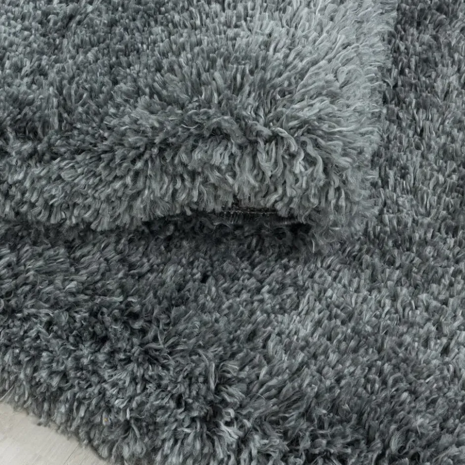 Pearl Soft Hoogpolig Vloerkleed Lichtgrijs - 160x230 CM