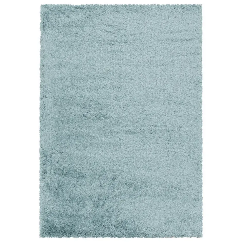 Pearl Soft Hoogpolig Vloerkleed Blauw - 160x230 CM