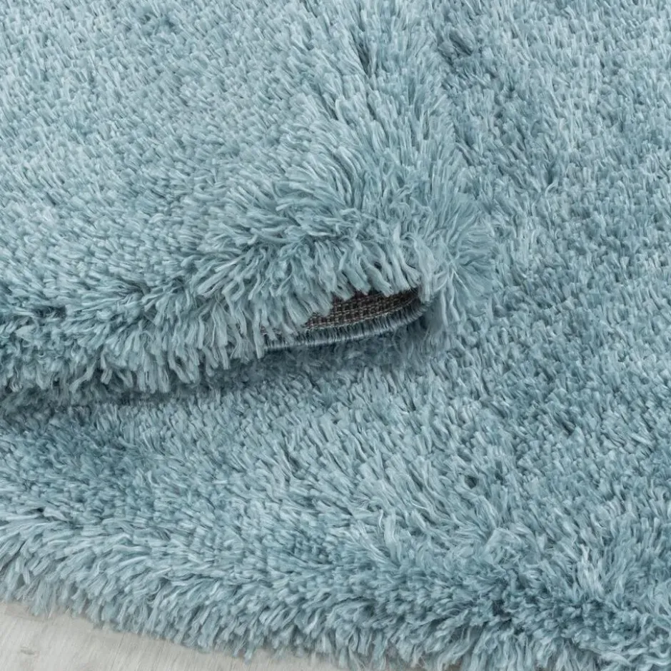 Pearl Soft Hoogpolig Vloerkleed Blauw - 160x230 CM