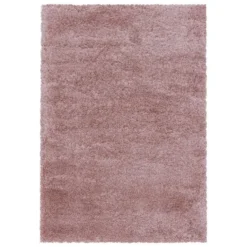 Pearl Soft Hoogpolig Vloerkleed Roze - 200x290 CM