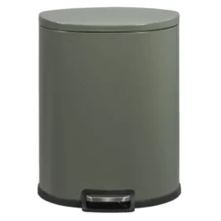 Pedaalemmer Flatback - 50 liter - groen - 64x48,5x36,8 cm