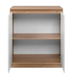 PHOENIX Kleine buffetkast 2 deuren - Ambachtelijk eiken - 40x79x88 cm
