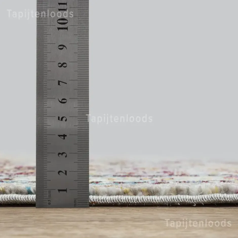 Picasso Keshan Vintage Rond Vloerkleed Multi / Beige - 240 CM Ø