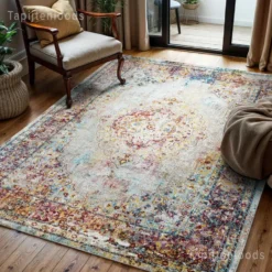 Picasso Keshan Vintage Vloerkleed Multi / Beige - 140x200 CM