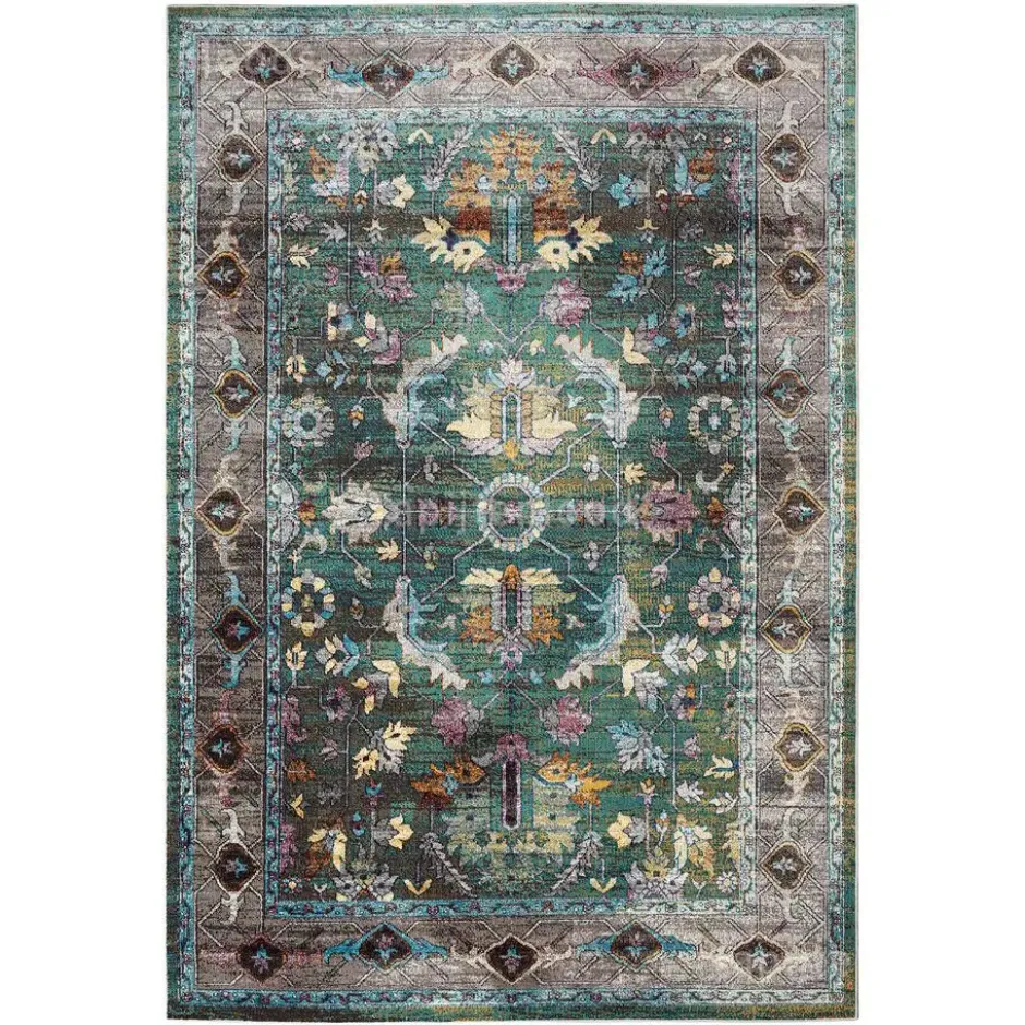 Picasso Pablo Vintage Vloerkleed Groen / Multi - 200x290 CM