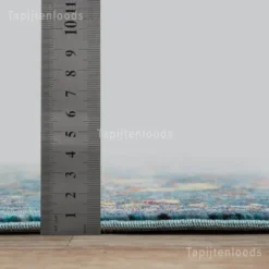 Picasso Sarough Vintage Rond Vloerkleed Blauw - 200 CM Ø