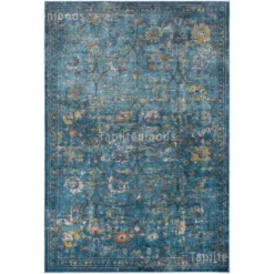 Picasso Sarough Vintage Vloerkleed Blauw - 200x290 CM