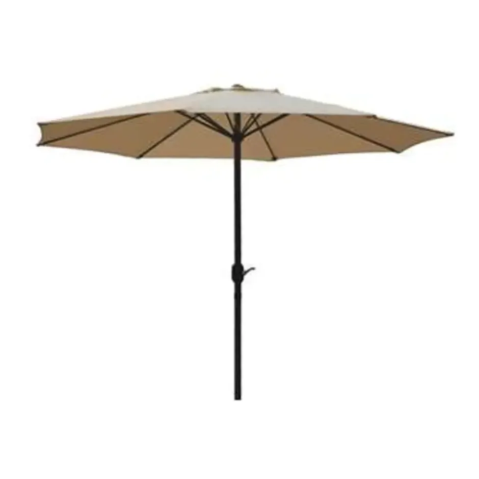 PimXL Luxe 8-ribs Parasol - Ø300cm - Ecru