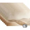 Placemat 6 stuks 45x30 cm Beige - Natuur - Abstract - Modern