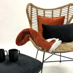 Plaid Bobby - Potters Clay - 150x200 cm