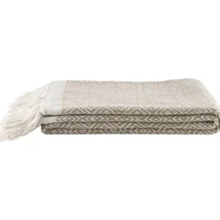 Plaid Karst - zand - 130x170 cm