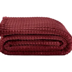 Plaid Kyra XXL - bordeaux - 240x220 cm
