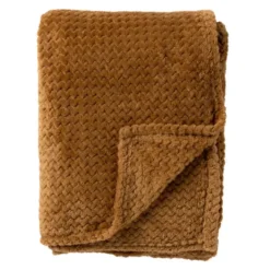 Plaid Mara - Tobacco Brown - 150x200 cm