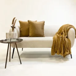 Plaid Mara - Tobacco Brown - 150x200 cm
