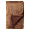 Plaid Marthy - Tobacco Brown - 140x180 cm