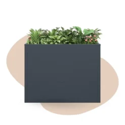 Plantenbak - 100 x 25 x 77 cm - Antraciet