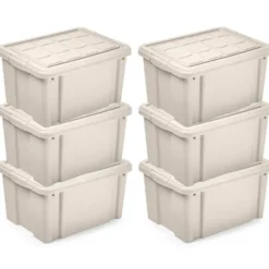 Plasticforte Multi Storage Opslagbox - beige - 16L