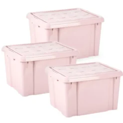 Plasticforte Multi Storage Opslagbox - roze - 25L