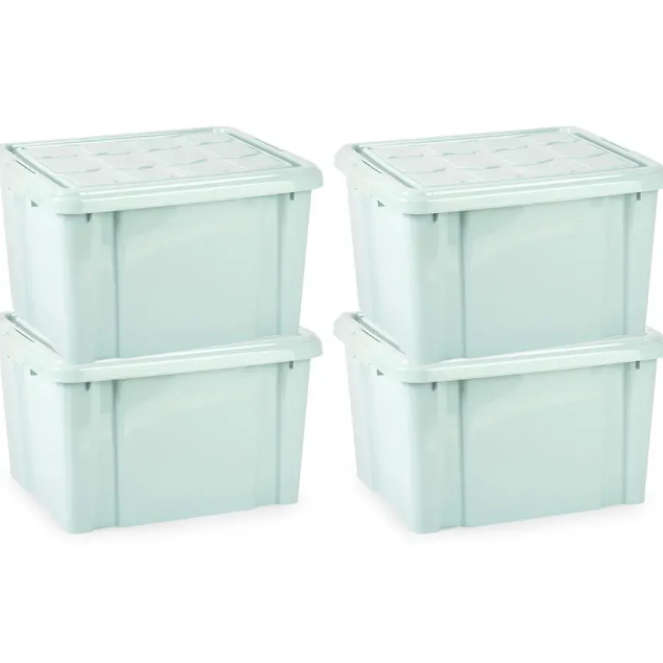 Plasticforte Multi Storage Opslagbox - mintgroen - 25L
