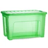 Plasticforte Opbergbox met deksel - groen - 47L - kunststof