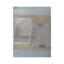 Plasticforte Opslagbakken - met deksel - 25L - 42x36x25 cm