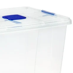 Plasticforte Opslagbak met deksel - 1x - 86L - 62 x 45 x 47 cm