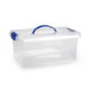 Plastic Forte Opslagbak - met deksel - 10 liter - transparant