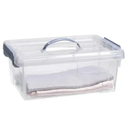 Plasticforte Opslagbox AZUL - transparant - 12.5 liter