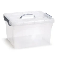 Plasticforte Opslagbox AZUL - transparant - 24 liter