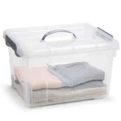 Plasticforte Opslagbox AZUL - transparant - 24 liter