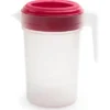 Plasticforte Waterkan - 2L - fuchsia/transparant - met deksel