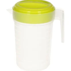 Plasticforte Waterkan - 2L - groen/transparant - met deksel