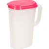 Plasticforte Waterkan met deksel - 2L - fuchsia - kunststof