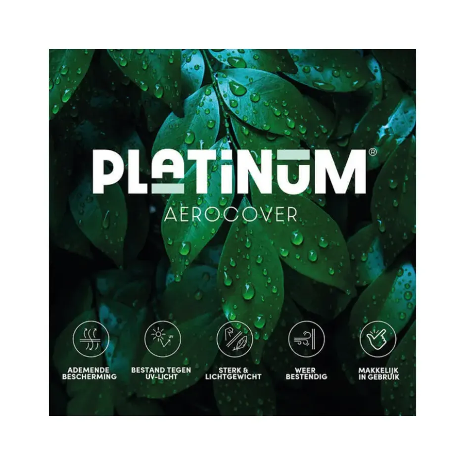 Platinum Aerocover loungesethoes L-vorm 235x235 cm