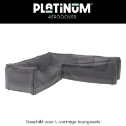 Platinum Aerocover loungesethoes L-vorm 270x270 cm