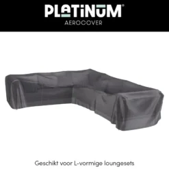 Platinum Aerocover loungesethoes L-vorm 330x255 cm - Links