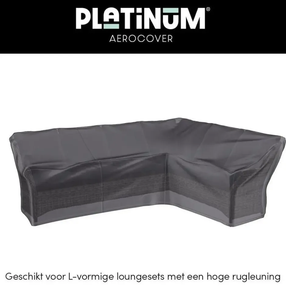 Platinum Aerocover L-vorm loungesethoes 305x255x100xh65/90 cm. - Rechts