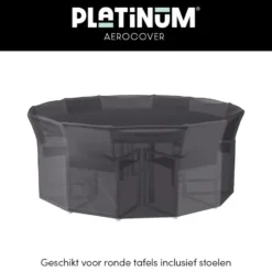 Platinum Aerocover ronde tuinsethoes - 150x85 cm