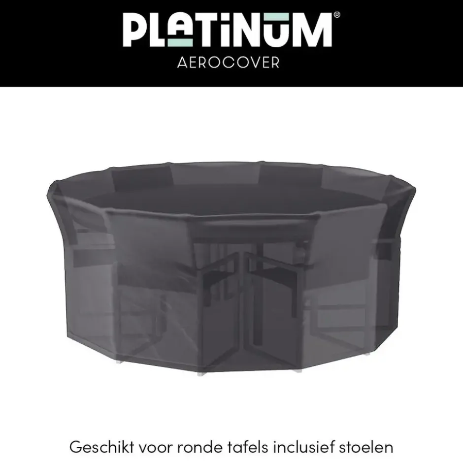 Platinum Aerocover ronde tuinsethoes - 150x85 cm
