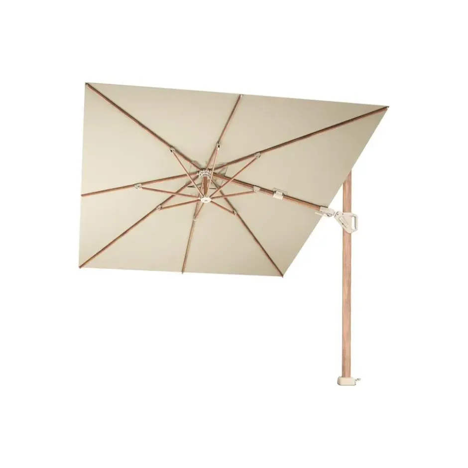 Platinum Challenger Premium T2 3,5x2,6 m. - Champagne Teak + ingraafvoet en hoes