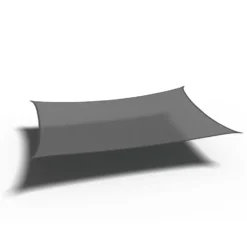 Platinum Coolfit schaduwdoek rechthoek 3x5x3x5 m - Antraciet