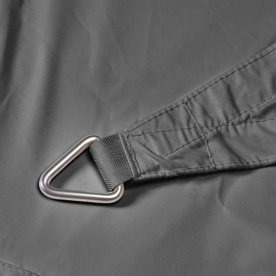 Platinum Dreamsail waterproof schaduwdoek driehoek 5x5x5 m - Grijs