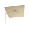 Platinum Nexus T2 zweefparasol Premium 3x3 –Champagne–sandstone frame
