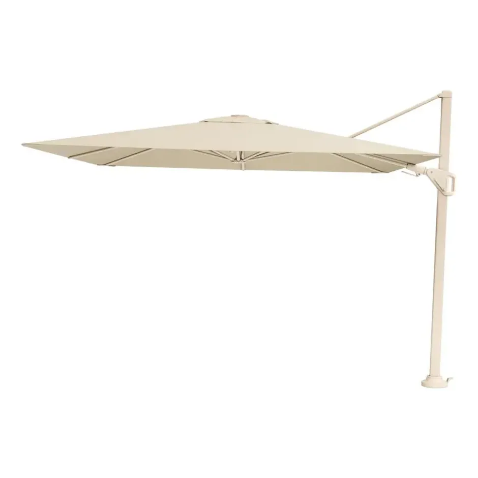 Platinum Nexus T2 zweefparasol Premium 3x3 –Champagne–sandstone frame