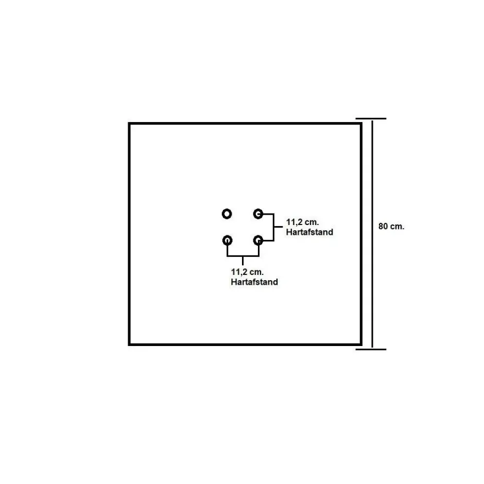 Platinum Voyager zweefparasol T1 3x2 m. - Antraciet met voet en hoes